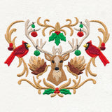 Folksy Christmas Crest