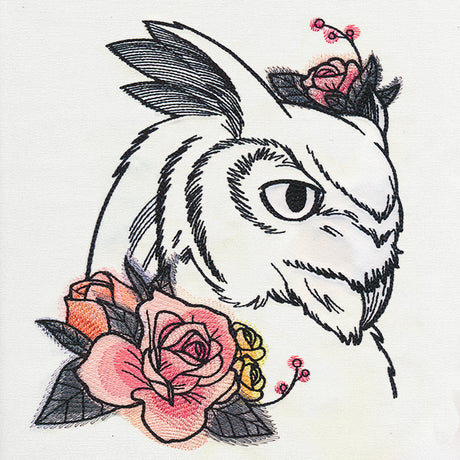 Dire Blooms - Owl
