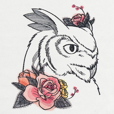 Dire Blooms - Owl