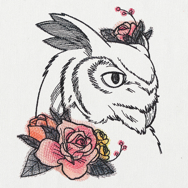 Dire Blooms - Owl