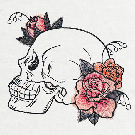 Dire Blooms - Skull