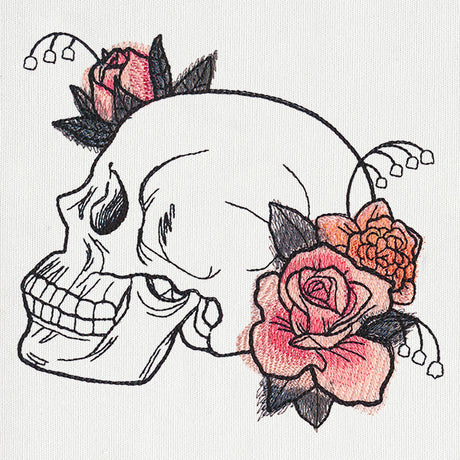 Dire Blooms - Skull