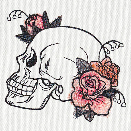 Dire Blooms - Skull