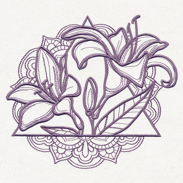 Mystique Flora - Angled Lilies