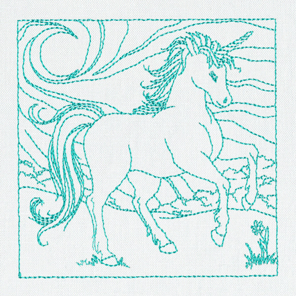Fantasy Quilting - Unicorn
