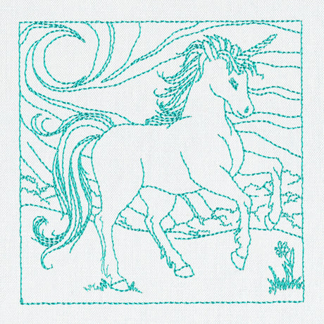 Fantasy Quilting - Unicorn