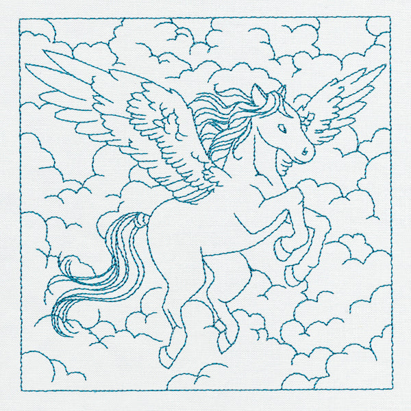 Fantasy Quilting - Pegasus