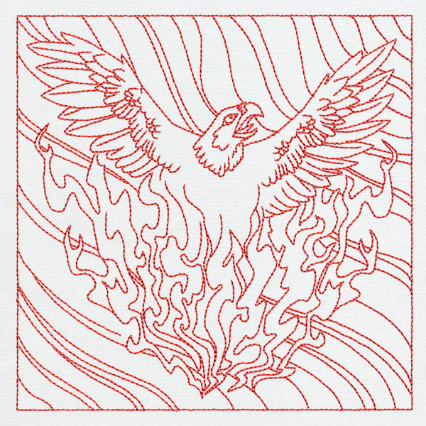 Fantasy Quilting - Phoenix