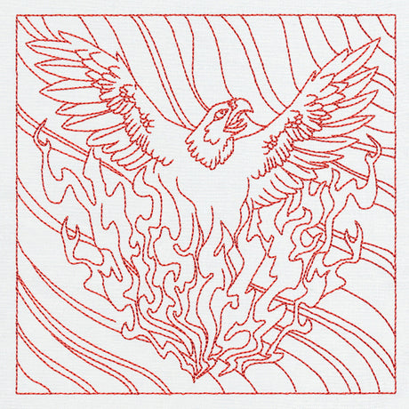 Fantasy Quilting - Phoenix