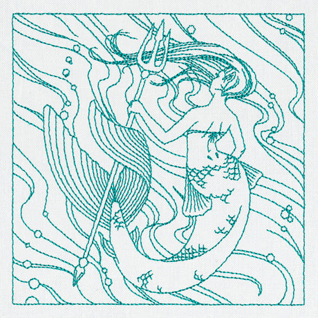Fantasy Quilting - Mermaid