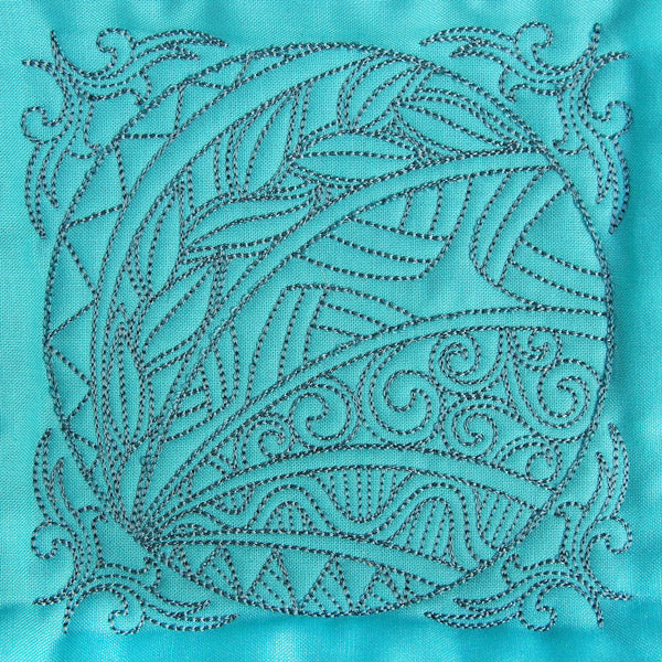Doodle Quilting Square