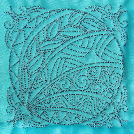 Doodle Quilting Square