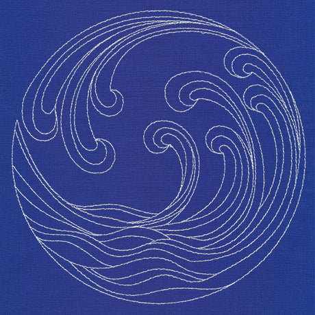 Sashiko Waves