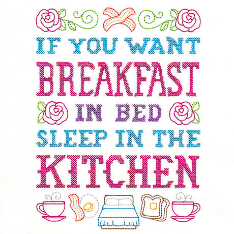 Cheeky Samplers - Breakfast in Bed