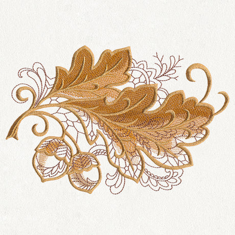 Autumn Baroque - Oak Leaves