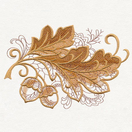 Autumn Baroque - Oak Leaves