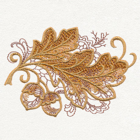 Autumn Baroque - Oak Leaves
