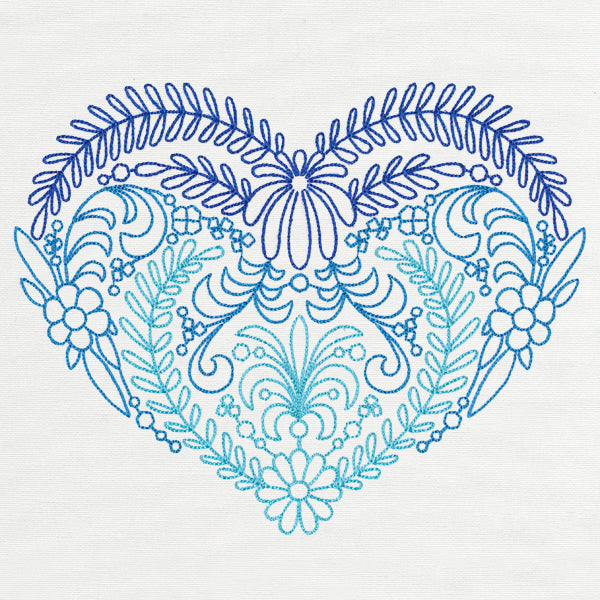 Vintage Folk Heart