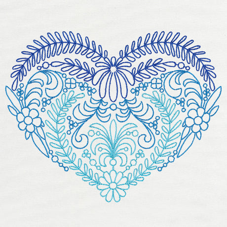 Vintage Folk Heart