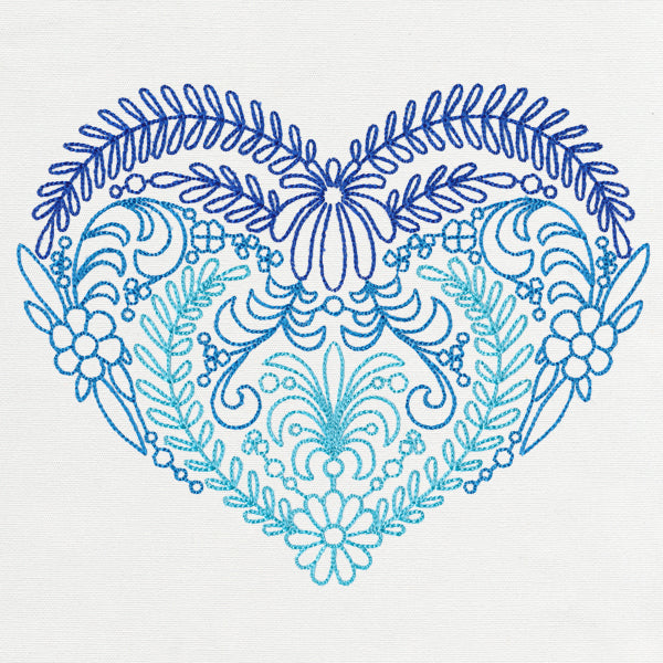 Vintage Folk Heart