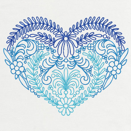 Vintage Folk Heart