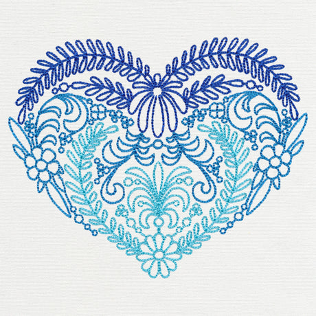 Vintage Folk Heart
