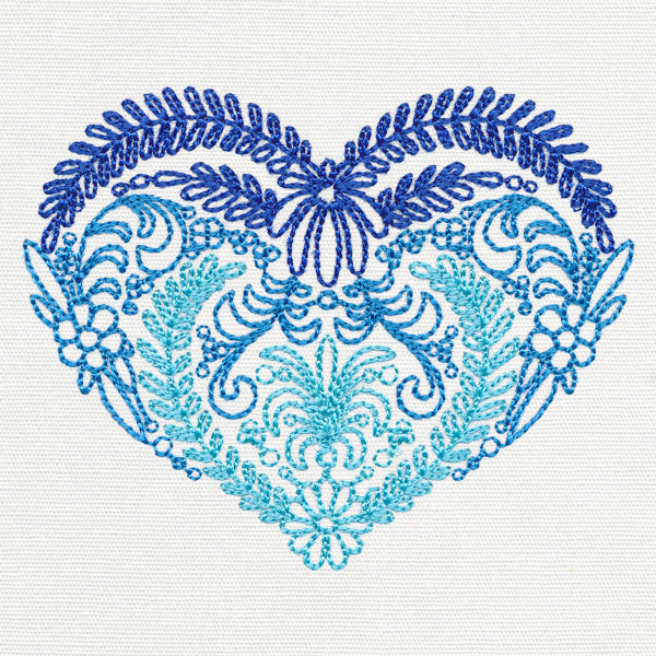 Vintage Folk Heart