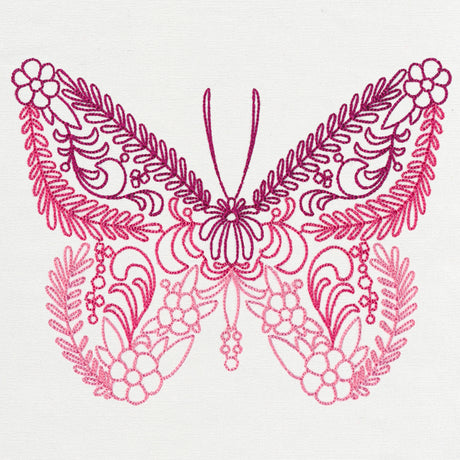 Vintage Folk Butterfly