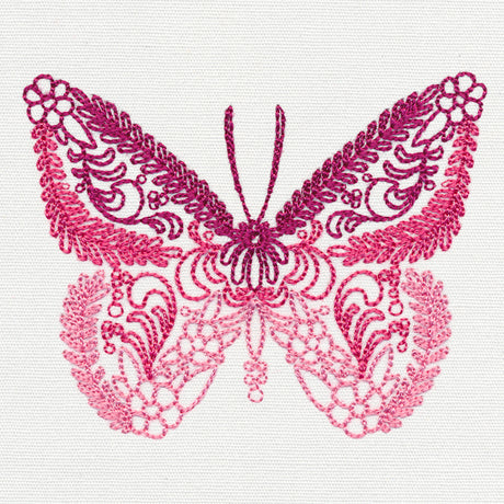 Vintage Folk Butterfly