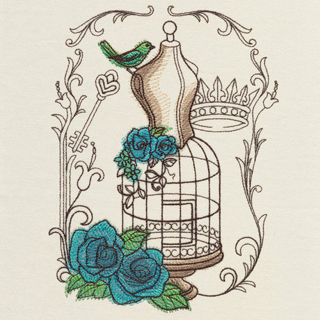 Parisian Birdcage Dress Form