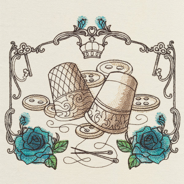 Parisian Thimbles and Buttons