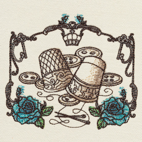 Parisian Thimbles and Buttons