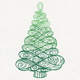 Yuletide Spirals - Christmas Tree