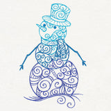Yuletide Spirals - Snowman