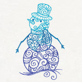 Yuletide Spirals - Snowman