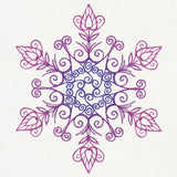 Yuletide Spirals - Snowflake