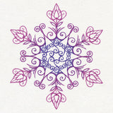 Yuletide Spirals - Snowflake