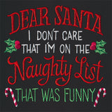 I Don't Care That I'm On the Naughty List