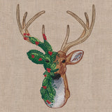 Deer in Holly
