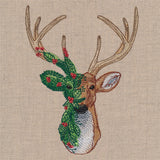 Deer in Holly