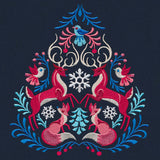 Folksy Winter Woodland Crest