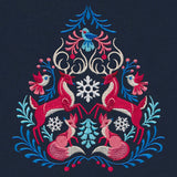 Folksy Winter Woodland Crest