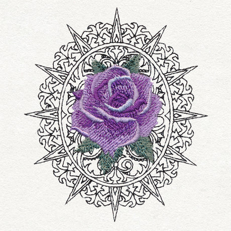 Sunburst Rose Cameo