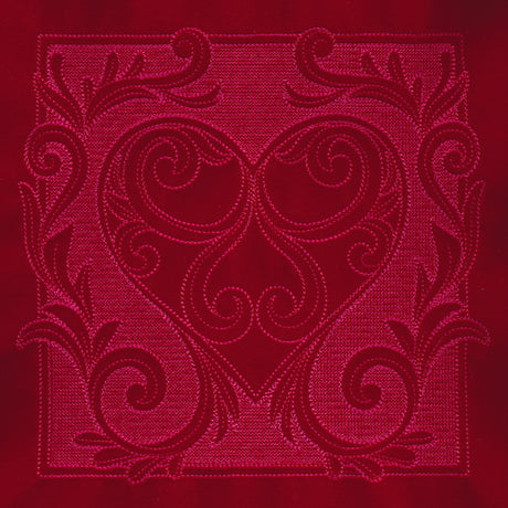 Baroque Heart (Embossed)
