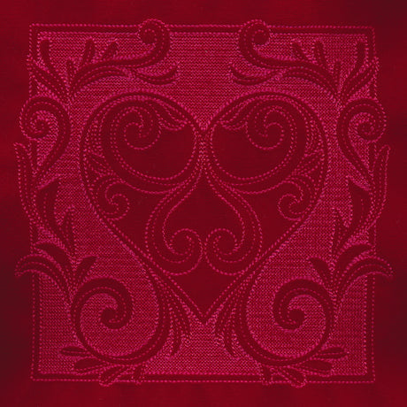 Baroque Heart (Embossed)