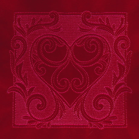 Baroque Heart (Embossed)