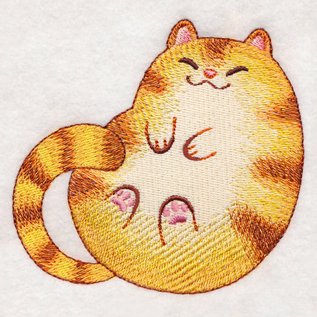 Contented Kitty - Orange Tabby