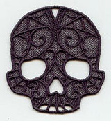 Gothic Lace Skull