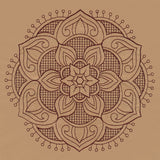 Trapunto Flower Medallion