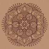 Trapunto Flower Medallion